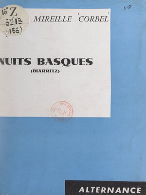 cover image of Nuits basques (Biarritz)